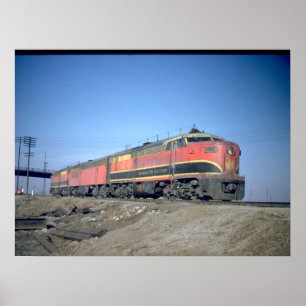 KCS Fairbanks-Morse 'Erie built' #60_Trains Poster