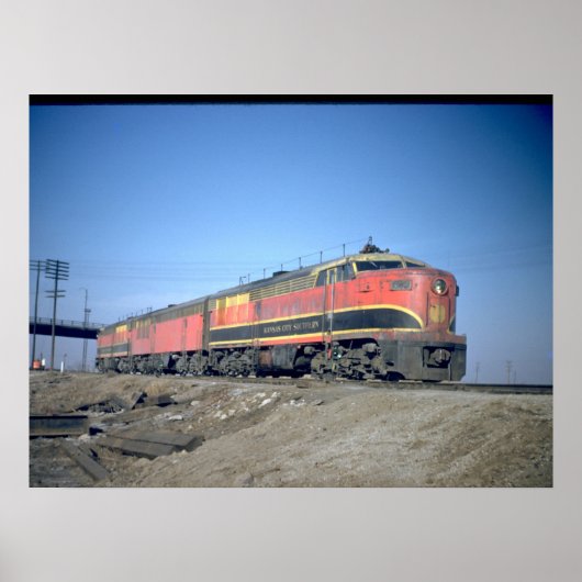 KCS Fairbanks-Morse 'Erie built' #60_Trains Poster (Voorkant)