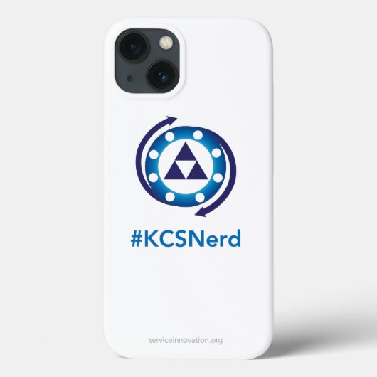 #KCSNerd telefoongeval Case-Mate iPhone Case (Achterkant)