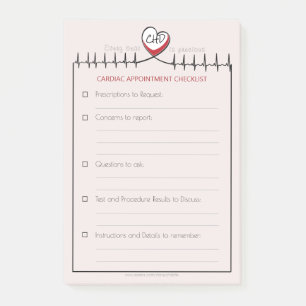KD hartslag Benoeming Post-it Opmerkingen Post-it® Notes