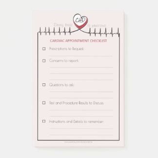 KD hartslag Benoeming Post-it Opmerkingen Post-it® Notes