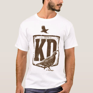 KD Kwartel arend Jager Badge T-shirt