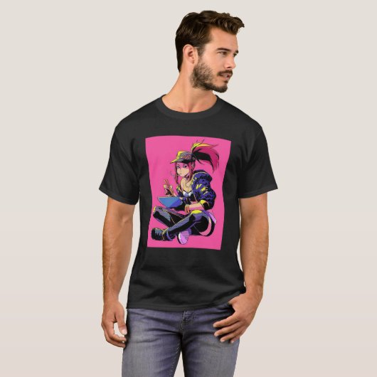 KDA Akali T-shirt (Voorkant volledig)