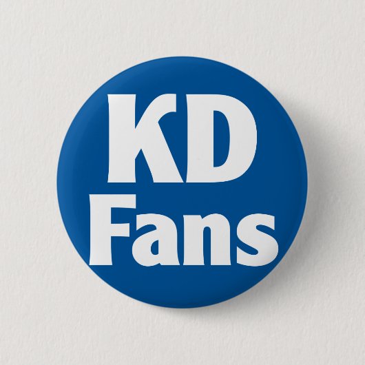 KDFans-Button Ronde Button 5,7 Cm (Voorkant)