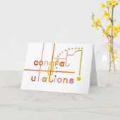 KDKY gefeliciteerd 2004 Kaart (Gele Bloem)