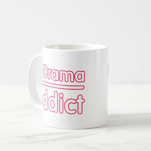 KDrama Addict Koffiemok (Voorkant links)