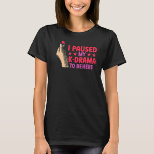 Kdrama Ik pauzeerde mijn Koreaanse Drama om hier t T-shirt