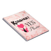 Kdrama? Ja, alsjeblieft. -Spiralen notitieboek (Rechterzijde)
