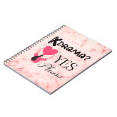 Kdrama? Ja, alsjeblieft. -Spiralen notitieboek (Linkerzijde)