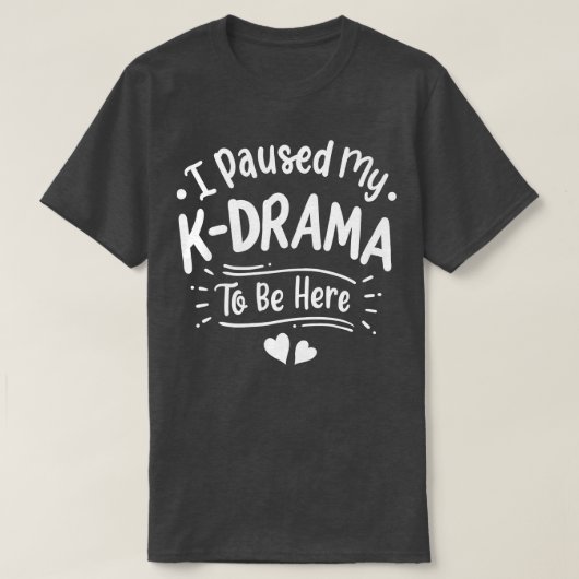 KDrama Koreaans Drama T-shirt (Design voorkant)