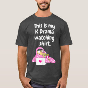 Kdrama Kpop Army Fan Bias Korean Drama die T kijkt T-shirt