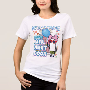 Kdrama Love Next Door - Meisje Next Door Art - Flo Tri-Blend Shirt