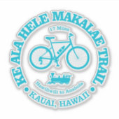 Ke Ala Hele Makalae Trail (fietsen) Sticker (Voorkant)