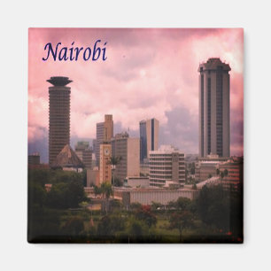 KE - Kenia - Cityscape Nairobi Magneet