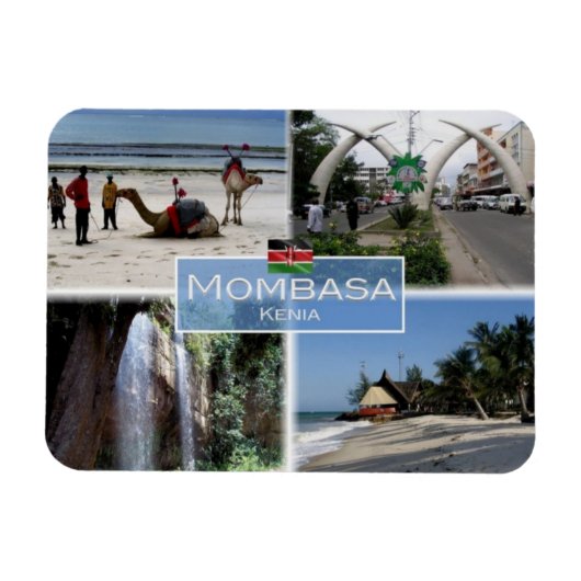 KE Kenia - Mombasa - Magneet (Horizontaal)