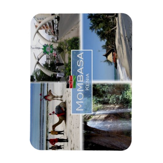 KE Kenia - Mombasa - Magneet (Verticaal)