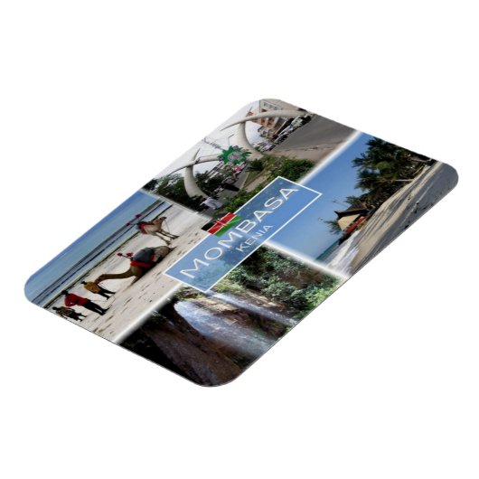 KE Kenia - Mombasa - Magneet (Linkerzijde)