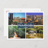 KE Kenia - Nairobi - Briefkaart (Voorkant / Achterkant)
