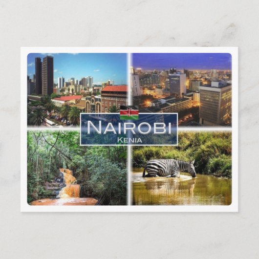 KE Kenia - Nairobi - Briefkaart (Voorkant)