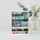 KE Kenia - Nairobi - Briefkaart (Staand voorkant)
