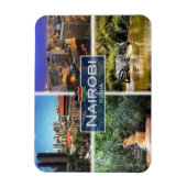 KE Kenia - Nairobi - Kenyatta Avenue - Magneet (Verticaal)