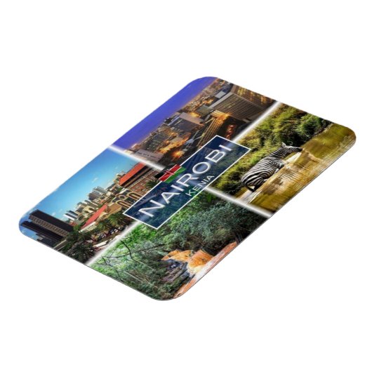 KE Kenia - Nairobi - Kenyatta Avenue - Magneet (Linkerzijde)