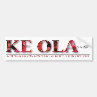 Ke Ola Bumpersticker