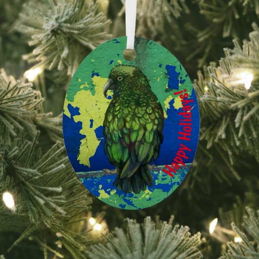 Kea bird Ornament (Insitu)