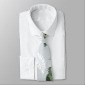 Kea Fern-schijfpatroon Stropdas (Gebonden)