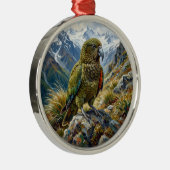 Kea Metalen Ornament (Rechts)