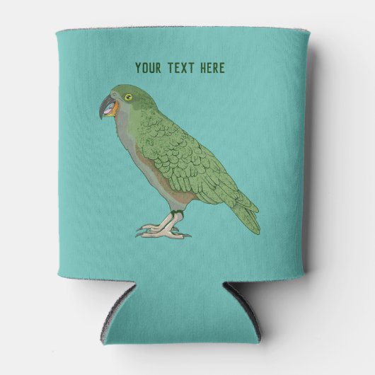 Kea New Zealand Bird Blikjeskoeler (Voorkant)