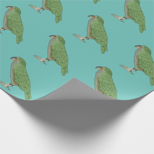 Kea New Zealand Bird Cadeaupapier (Hoek)