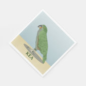 Kea New Zealand Bird Servet (Hoek)