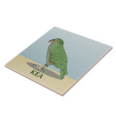 Kea New Zealand Bird Tegeltje (Zijkant)