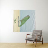 Kea New Zealand Bird Wandkleed (In Situ (horizontaal))