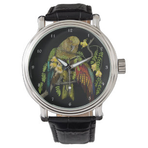 Kea New Zealand Mountain Parrot Horloge