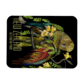 Kea New Zealand Mountain Parrot Magneet (Horizontaal)