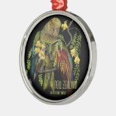 Kea New Zealand Mountain Parrot Metalen Ornament (Links)
