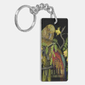 Kea New Zealand Mountain Parrot Sleutelhanger (Voorkant Links)