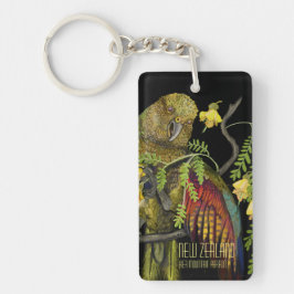 Kea New Zealand Mountain Parrot Sleutelhanger