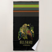 Kea New Zealand Mountain Parrot Strandlaken (Voorkant)