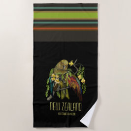 Kea New Zealand Mountain Parrot Strandlaken