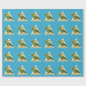 Kea Nieuw-Zeelandse vogel Cadeaupapier (Vlak)