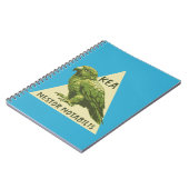 Kea Nieuw-Zeelandse vogel Notitieboek (Linkerzijde)