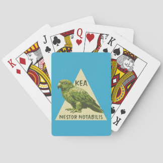 Kea Nieuw-Zeelandse vogel Pokerkaarten