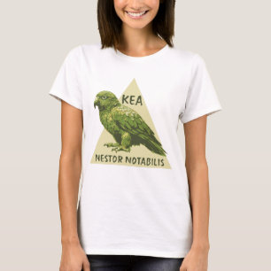 Kea Nieuw-Zeelandse vogel T-shirt