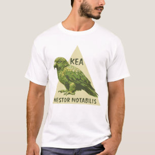 Kea Nieuw-Zeelandse vogel T-shirt