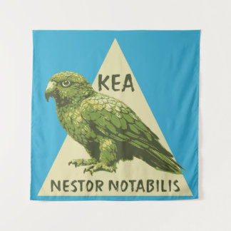 Kea Nieuw-Zeelandse vogel Wandkleed