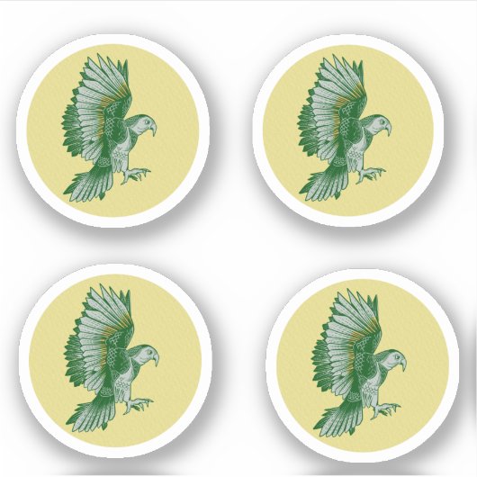 Kea NZ BIRD Sticker (Voorkant)