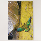 Kea Parrot in Nieuw-Zeeland Legpuzzel (Verticaal)